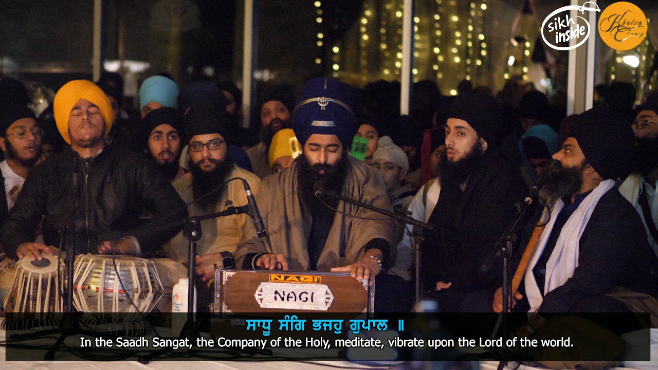 Bhai Navreet Singh Khalsa | Charan Kamal Adhaar | Khalsa Camp 2018 | Brisbane