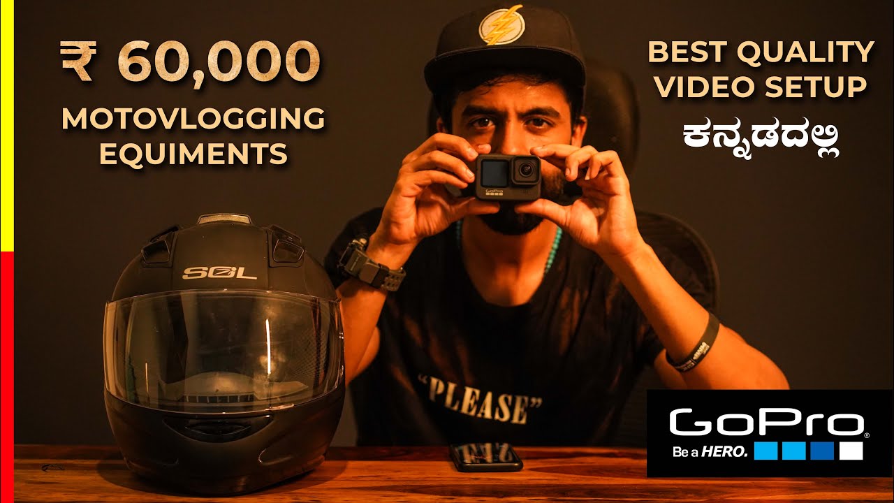 Best Motovlogging Setup | ಬಾ ಗುರು bike video ಮಾಡಣ | #gopro #motovlog #kannada