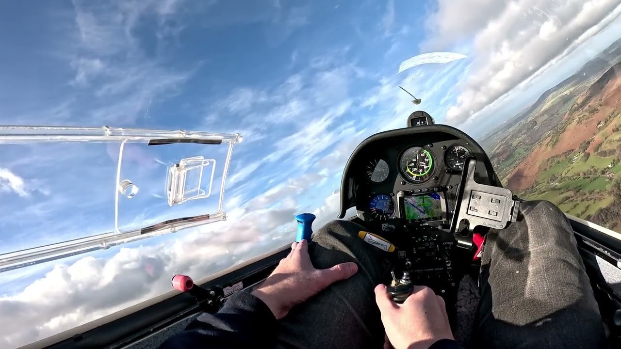 A beginner's attempt at ridge soaring