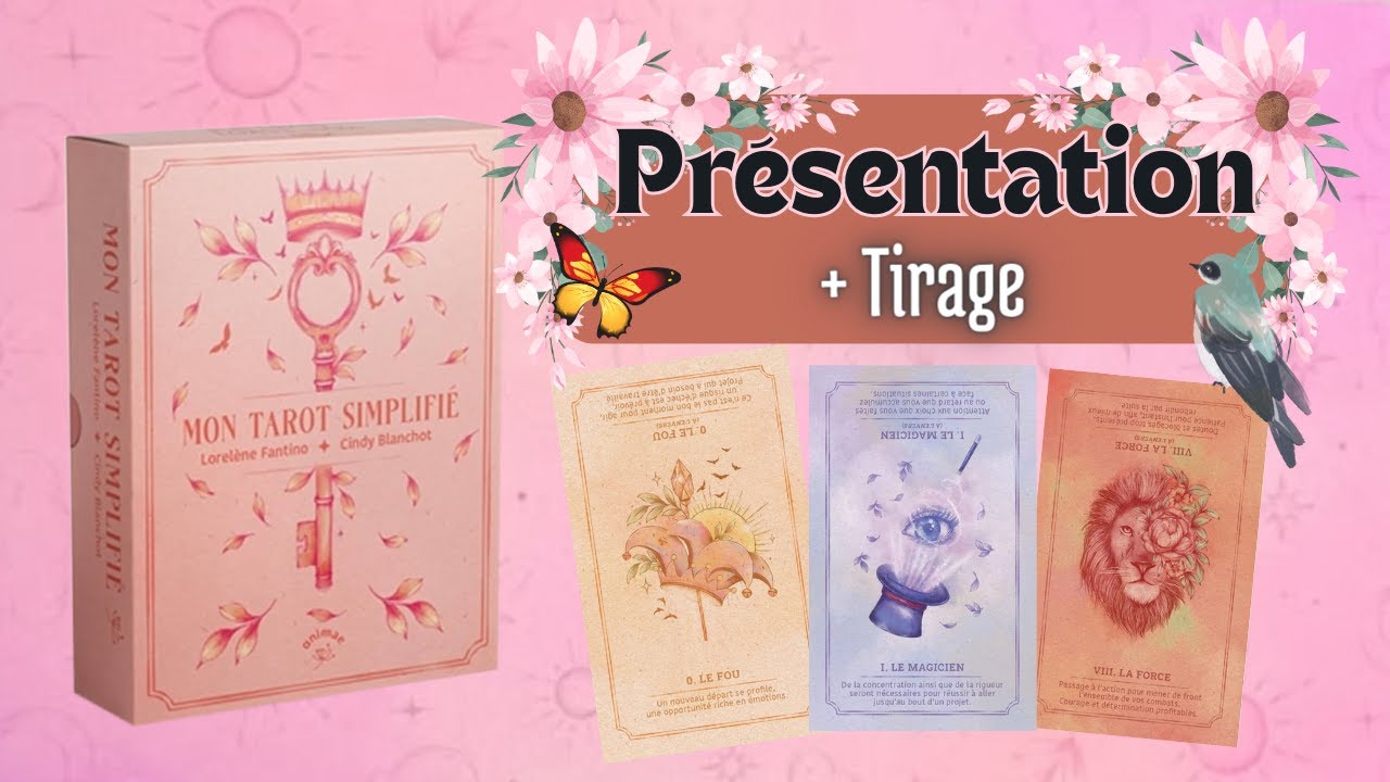 MON TAROT SIMPLIFIÉ de Lorelène Fantino