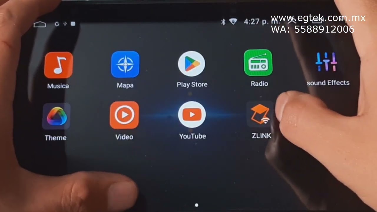 FUNCIONAMIENTO ESTEREO ANDROID ZLINK