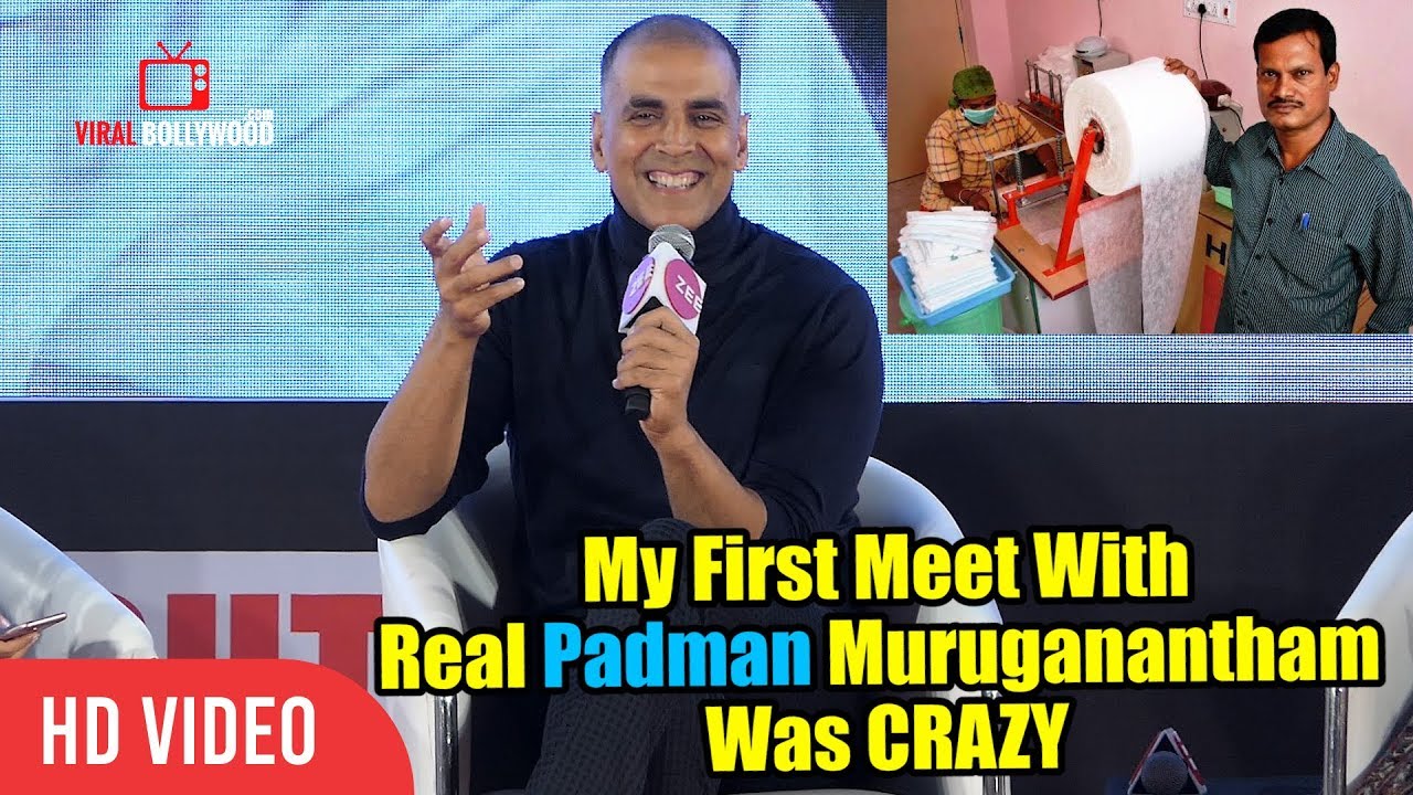 My First Meet With Real Padman Muruganantham Was CRAZY | Akshay Kumar | PADMAN