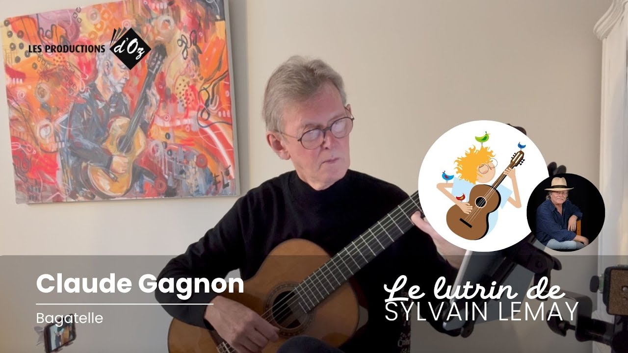 Sylvain Lemay joue Bagatelle de Claude Gagnon | Le lutrin de Sylvain Lemay