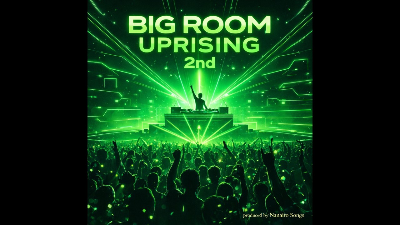 【作業用BGM】Big Room UPRISING 2nd EDM for Focus ⚡ High Energy Work & Study Music