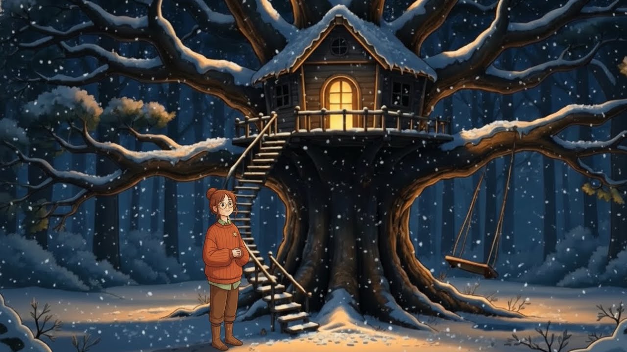 Hazel’s Winter Days in a Treehouse |Cozy ASMR Slow Living Story