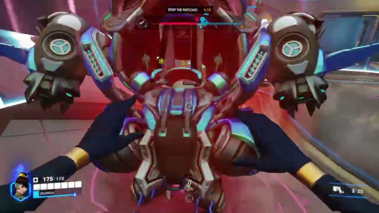 Overwatch DVa Gameplay 