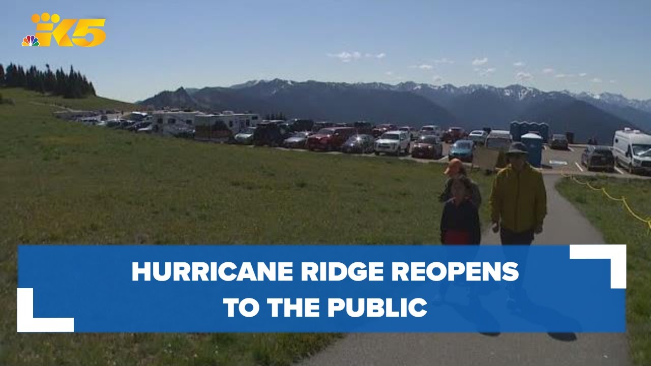 Hurricane Ridge Road opens after visitor center fire in May