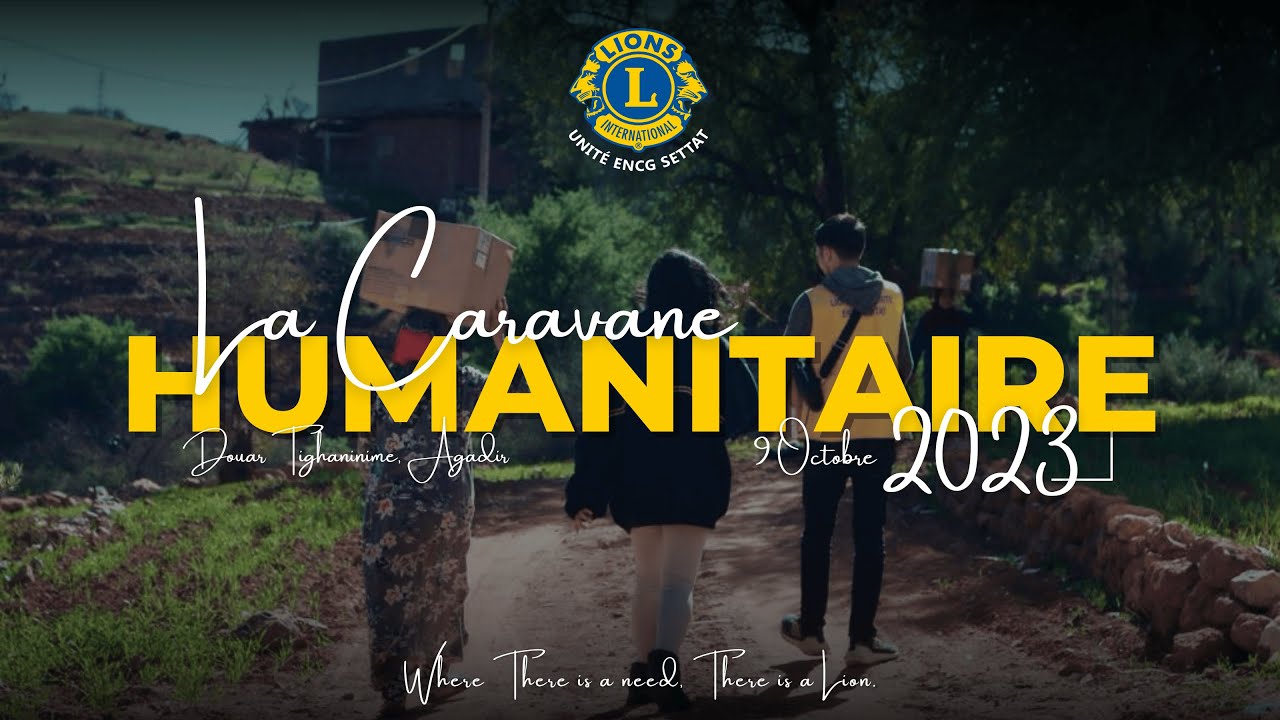 Voyage Humanitaire Agadir 2k23