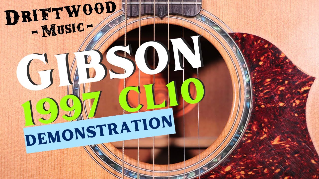 1997 Gibson CL10 Acoustic Demo