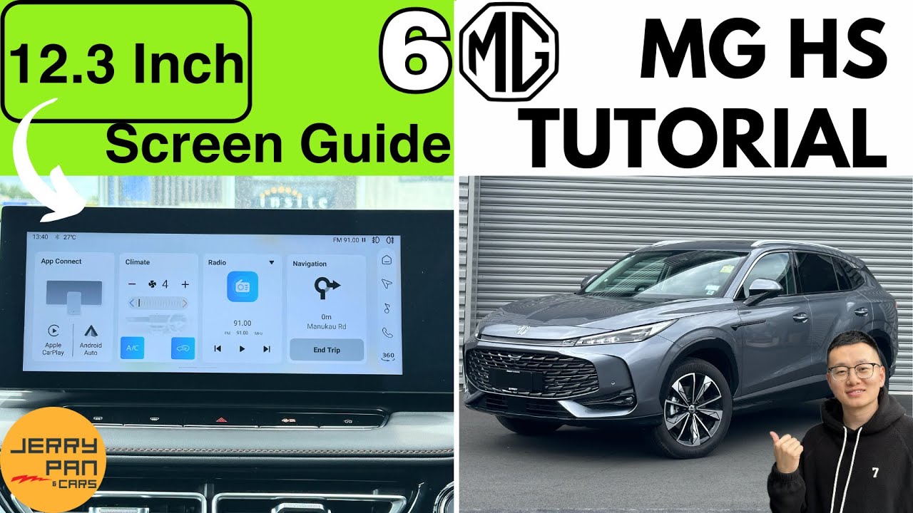 📗NEW MG HS Tutorial - 6. 12.3-Inch Infotainment Screen Walkthrough | User Guide, Owner's Manual