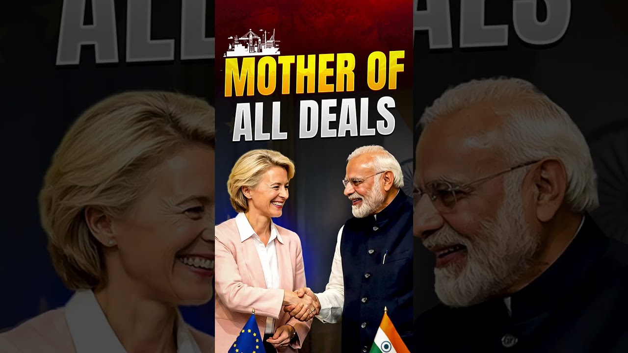 India&ndash;EU Trade Deal 🇮🇳🤝🇪🇺  #indiaeufta #tradedeal #geopolitics