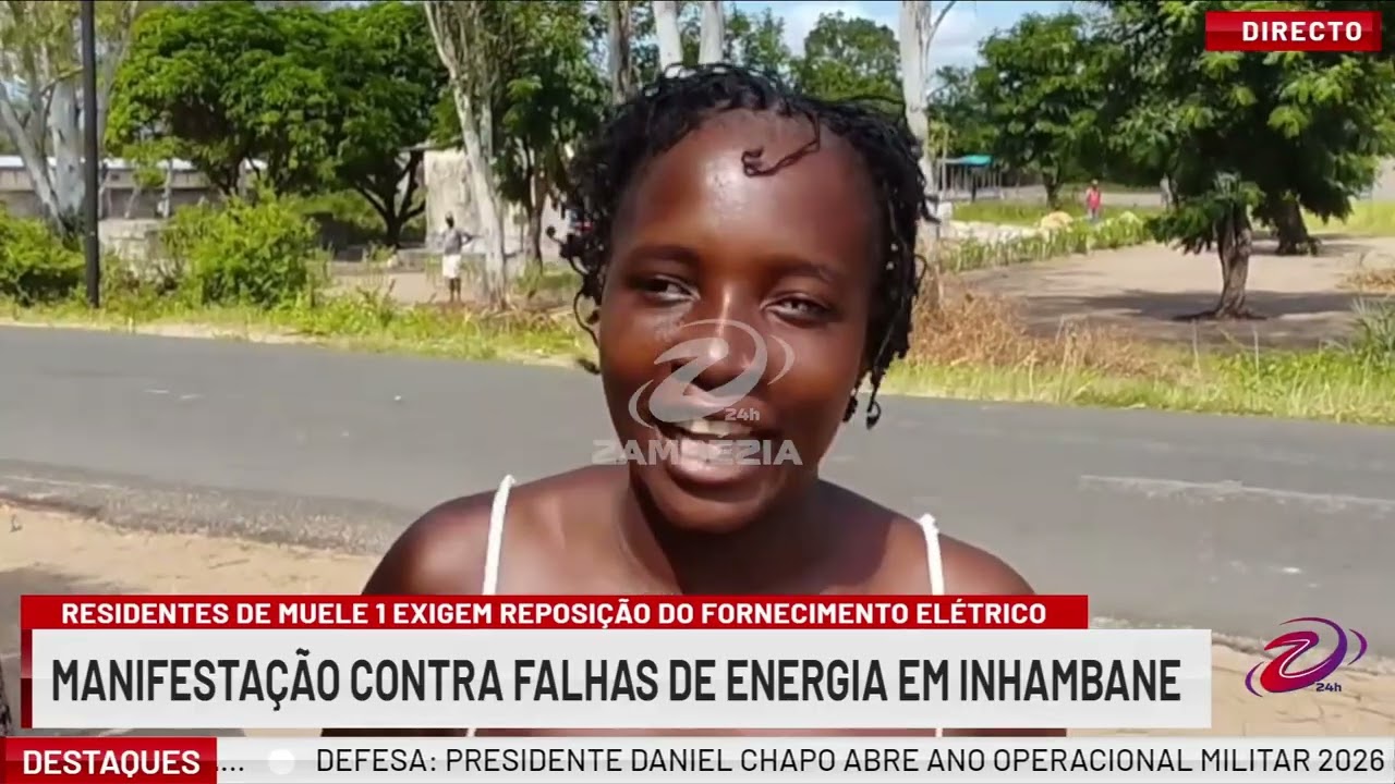 RESIDENTES DE MUELE 1 EXIGEM REPOSIÇÃO DO FORNECIMENTO ELÉTRICO | TV Zambézia 24h