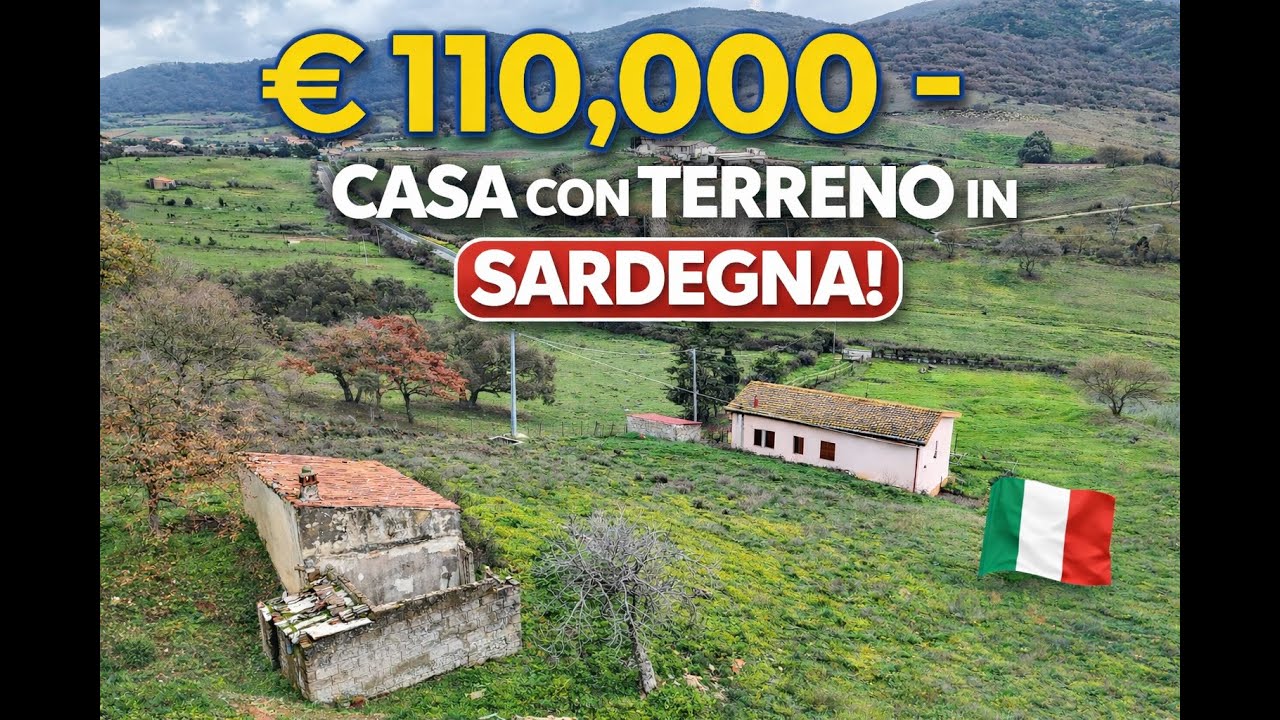 Sardegna - casa indipendente con ampio terreno a 110mila euro!