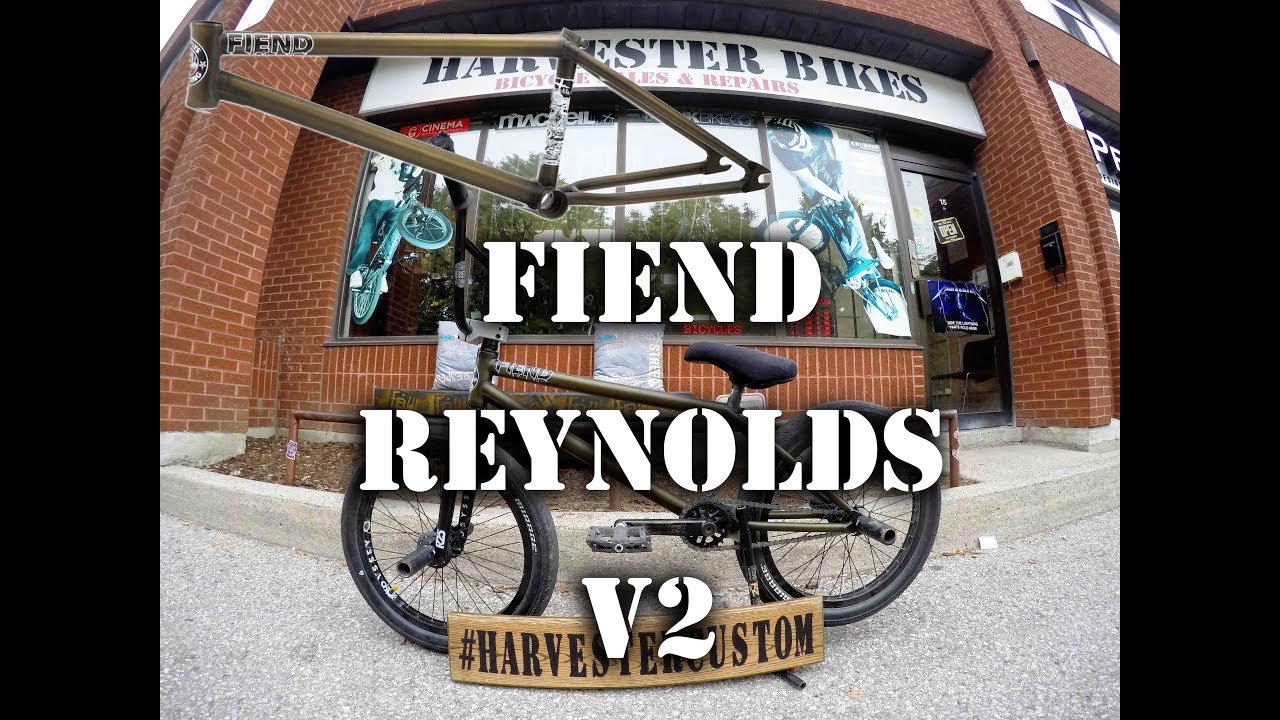 Fiend Garrett Reynolds V2 Frame Build @ Harvester Bikes