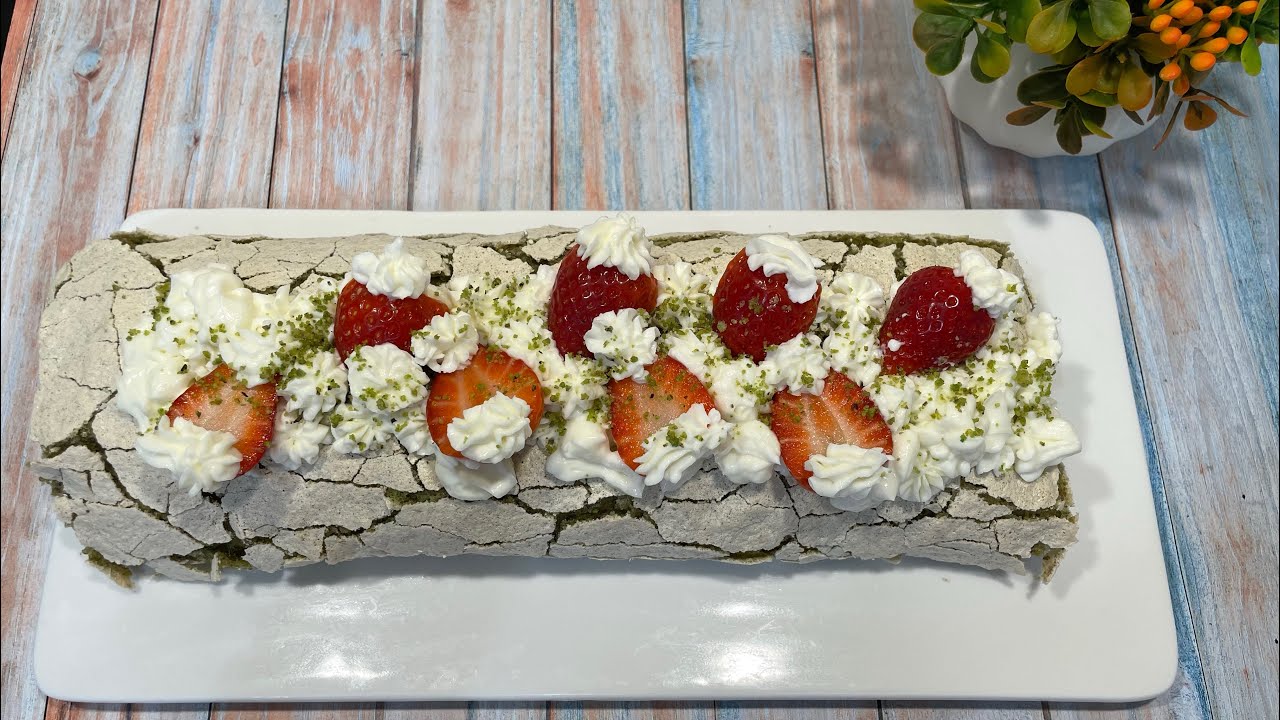 Фисташковый рулет. Как правильно печь фисташковый рулет. Все тонкости приготовления.