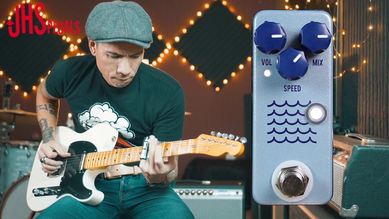 JHS Tidewater Mini Tremolo pedal - demo by RJ Ronquillo