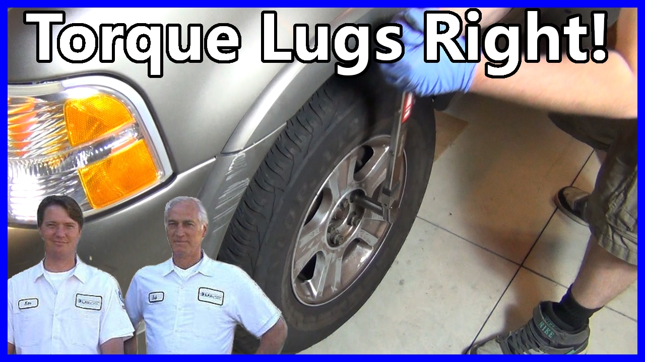 HOW TO PROPERLY TORQUE WHEEL LUG NUTS EASY!