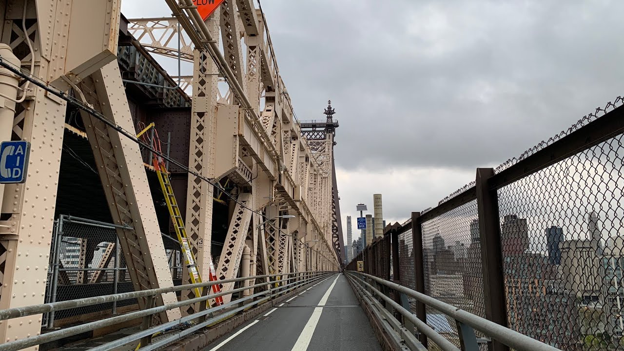 Morning Run over Ed Koch Queensboro Bridge #queensborobridge #nycmarathon #mile15