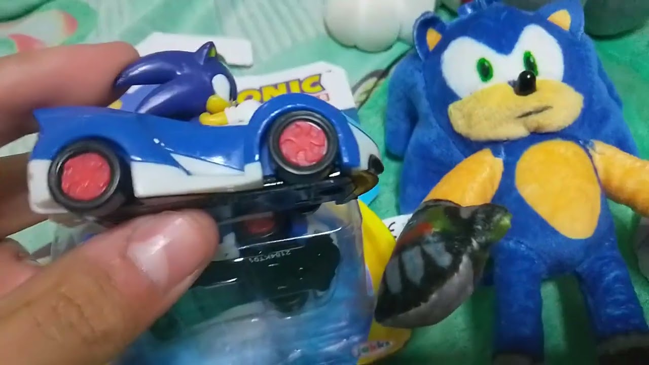 Review a artículos de Sonic(regalos)!!!