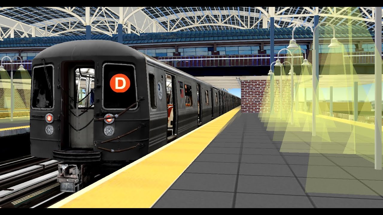 openbve: IND 6th ave exp { R68A }  D  Coney Island-stillwell to Nordwood 205
