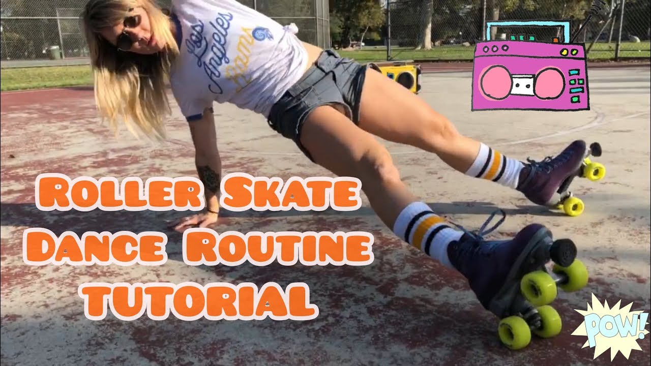 Roller Skate Dance TUTORIAL // Taste by Tyga