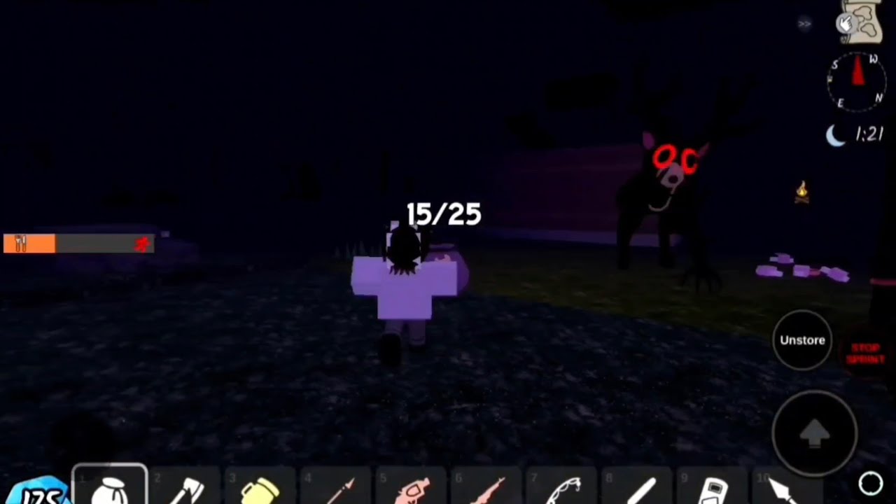 INSANE SOLO RUN IN ROBLOX 99NIGHTSINTHEFOREST😱👍🏻