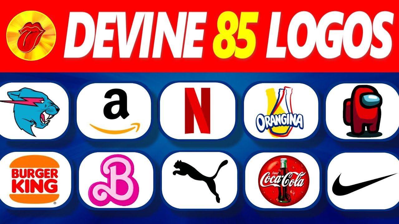 ☮️Devine 85 LOGOS en 3 sec - QUIZ LOGOS (Nike, Youtube shorts, Deezer, Twitter)