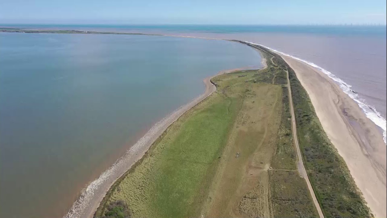 flight from kilnsea to spurn point and back