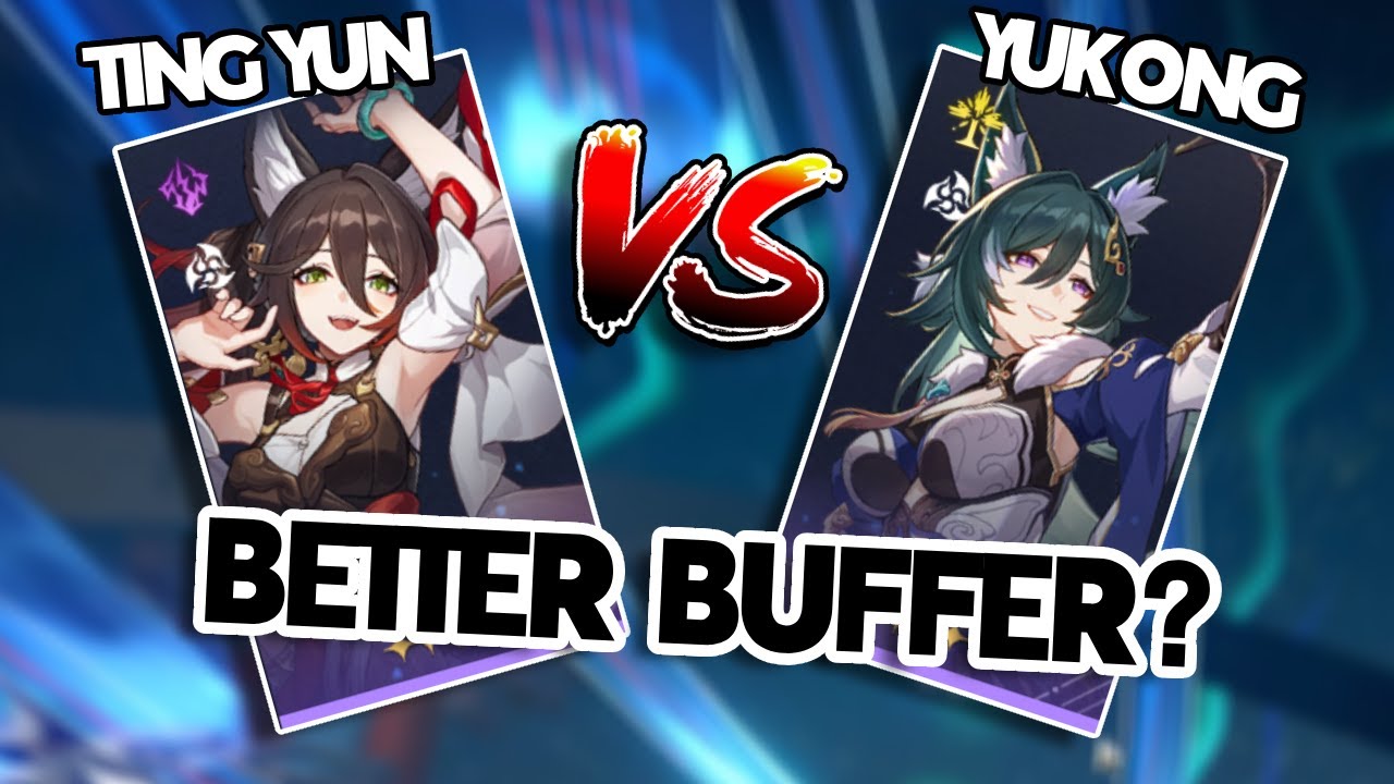 Ting Yun and Yukong DMG Boosting Comparison