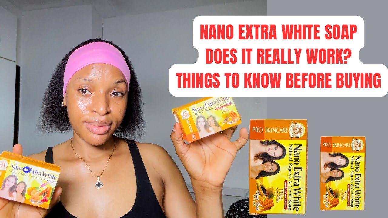 Review on Nano Extra White Soap | my honest review on nano extra white soap 