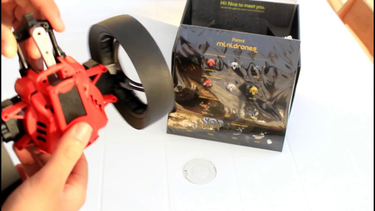 UNBOXING PARROT JUMPING RACE DRONE  MAX