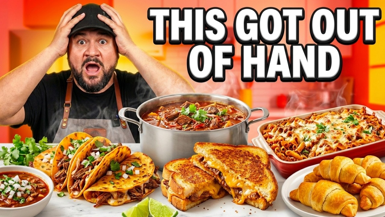Turned Birria Into EVERYTHING (Tacos, Grilled Cheese, Pasta & More)