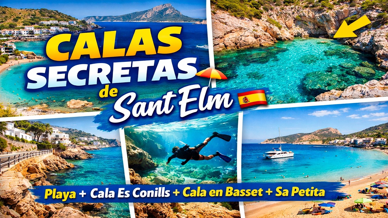 Descubriendo Sant Elm (Mallorca) 🇪🇸 | Calas escondidas, playas cristalinas y rincones secretos