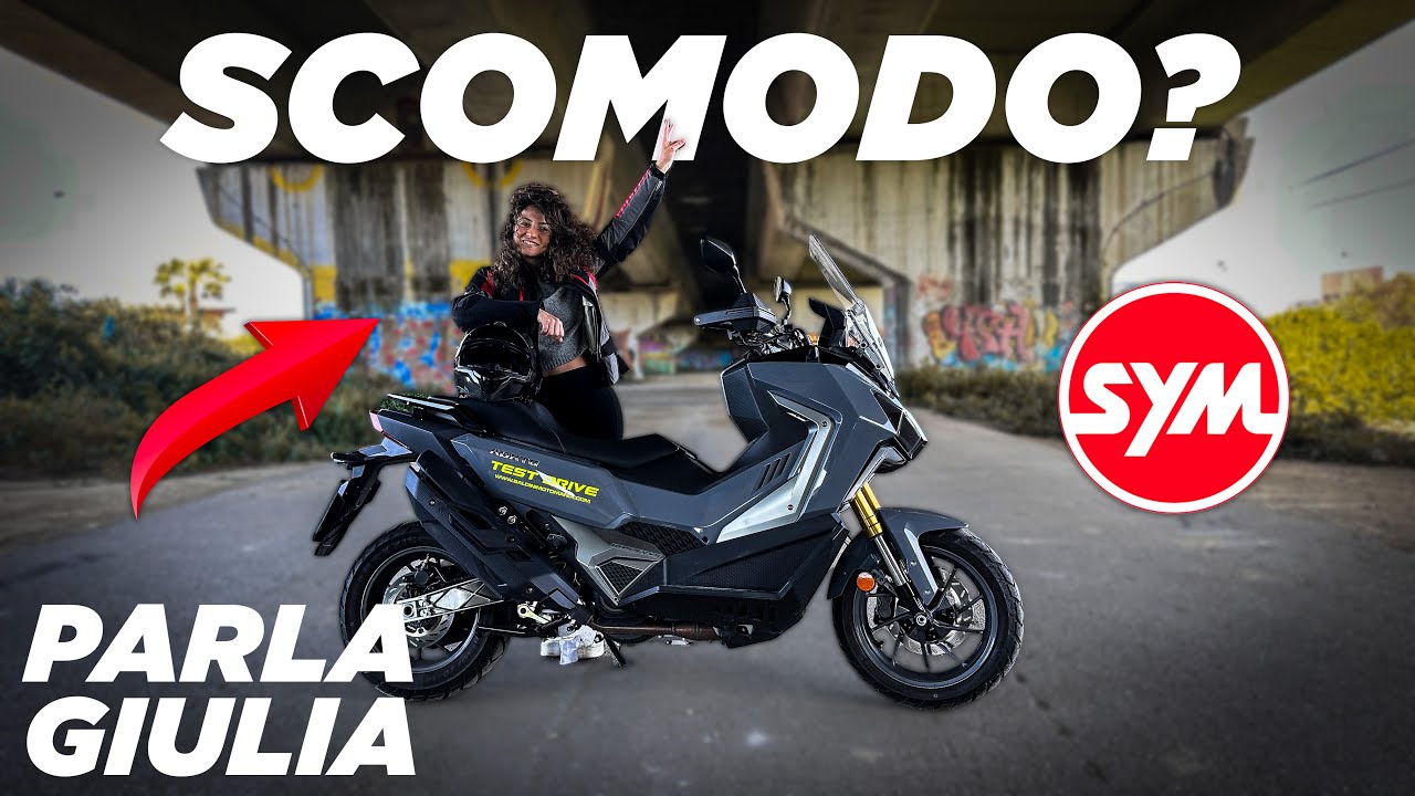 SYM ADXTG 400: COME STA IL PASSEGGERO? PAROLA di GIULIA!