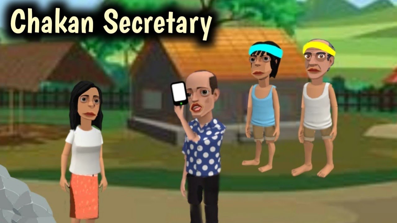 Chakan Secretary| garo cartoon @g2xcomedy 