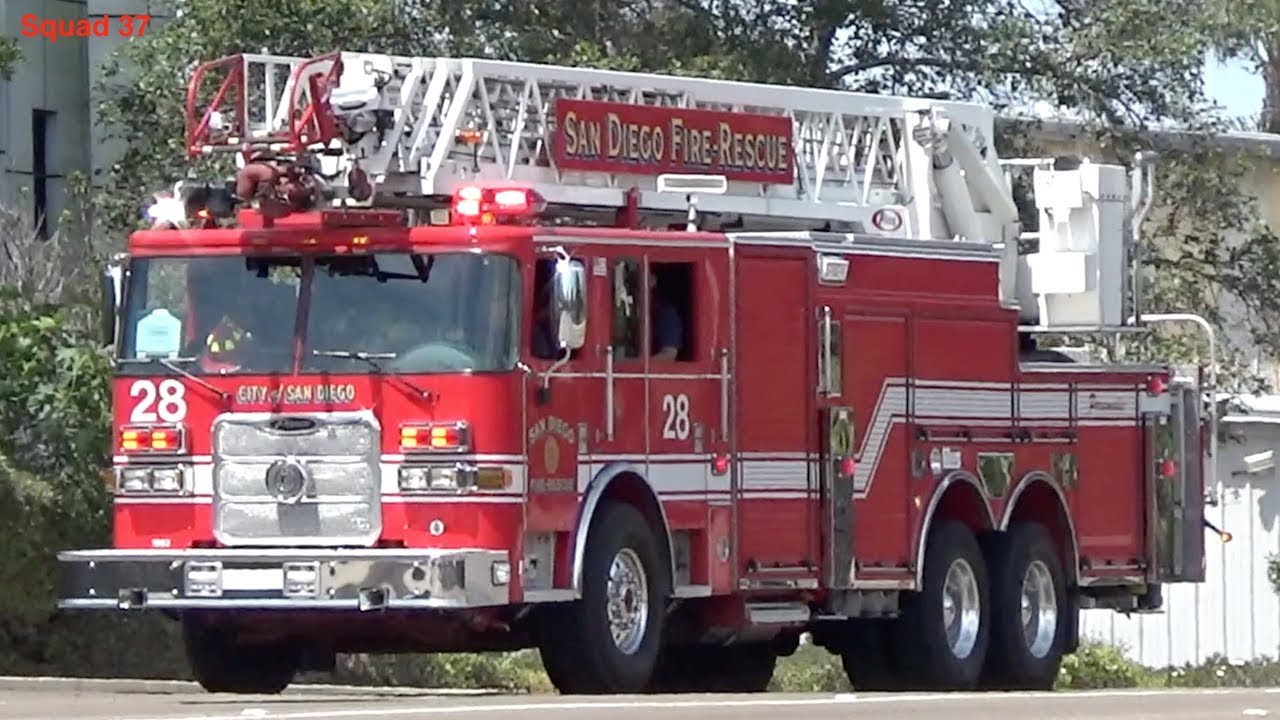 AMR & San Diego Fire Responding (Compilation 3)