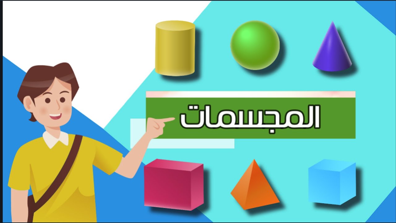المجسمات - رياضيات - الصف الثالث الابتدائي - الفصل الدراسي الثاني