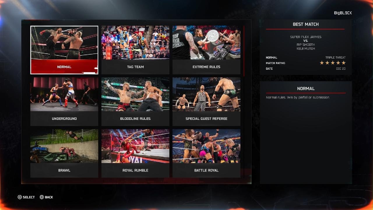 WWE 2K25 HeavyWeight Title  Match