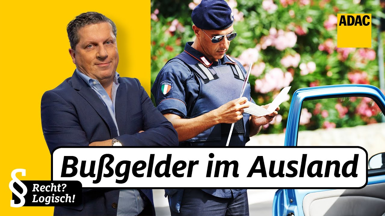 Top 5 - die häufigsten und teuersten Verkehrssünden im Ausland! | ADAC | Recht? Logisch!