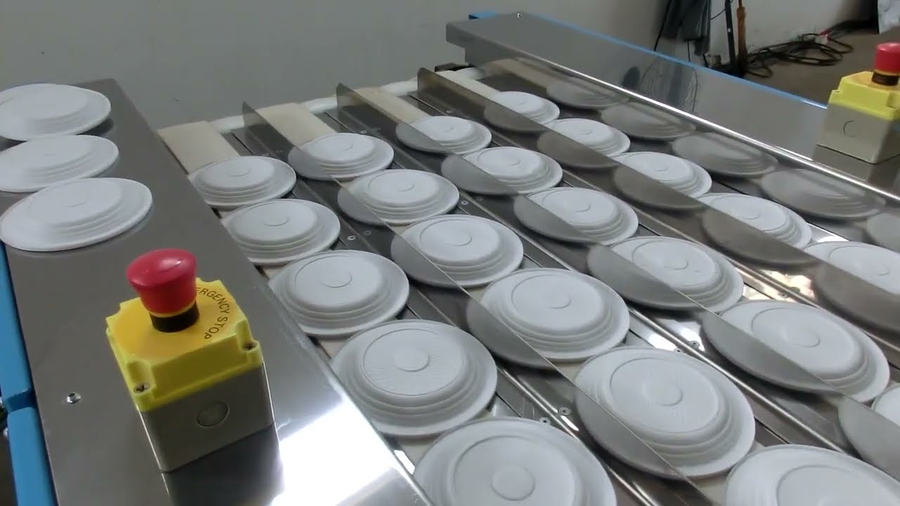 Embalador de pratos descartáveis Duplo