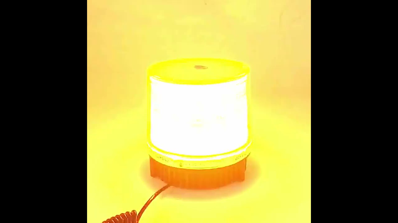 Lampu Rotari Led Rotator Rotary Mini 9 Flash Variasi Mobil Truk Truck Ambulan 12volt - 24volt