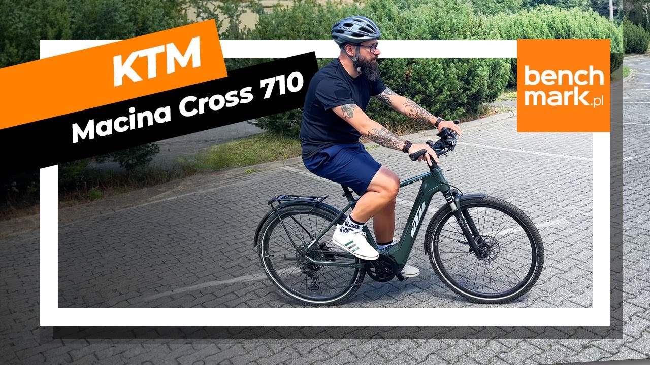 Rower elektryczny za 20 tysięcy - KTM Macina Cross 710