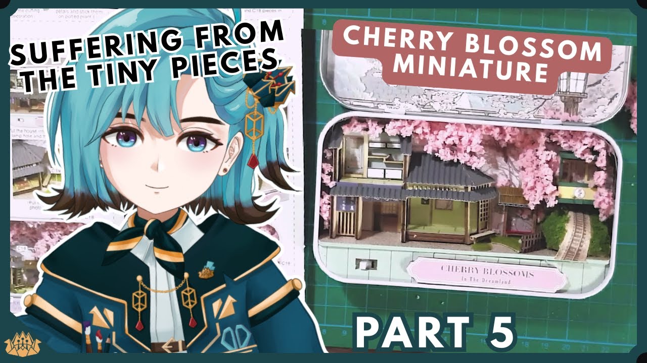 [HANDCAM] Losing my Marbles On the Tiny Pieces of Sakura Mini Kit Part 5 【vtuber】
