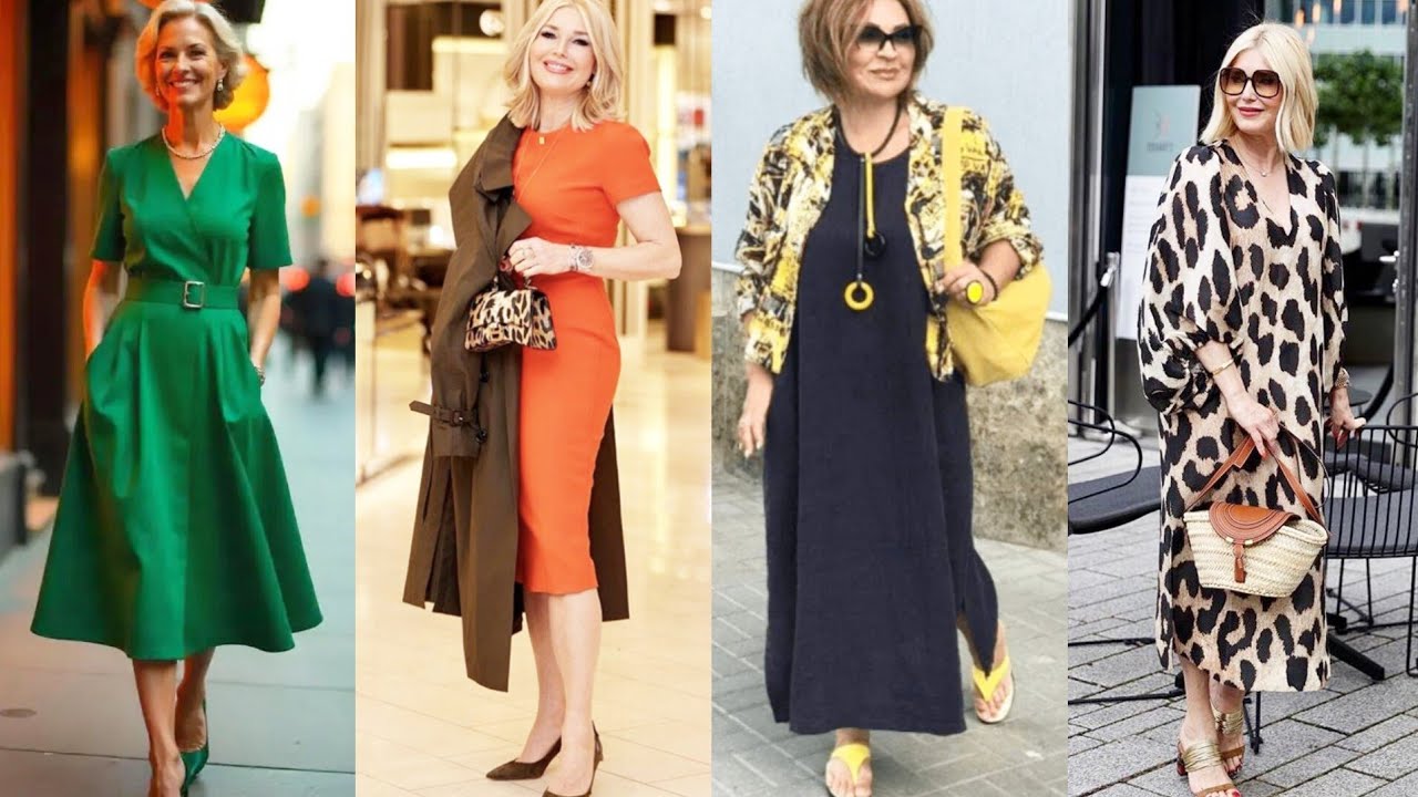 Natural Older Women OVER 50 | Elegant Fashion For Women's Over 50