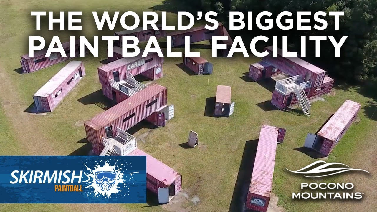 Skirmish Paintball in the Pocono Mountains