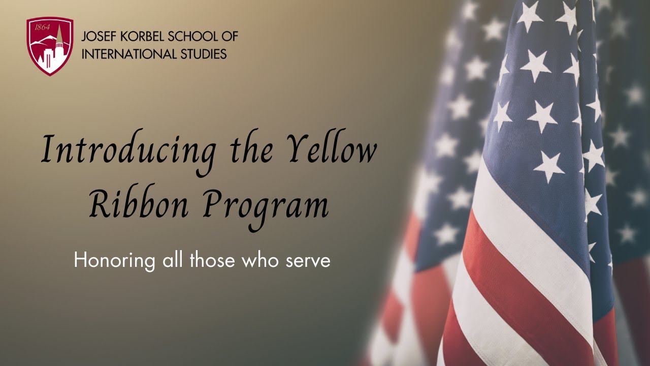 Introducing the Yellow Ribbon Program