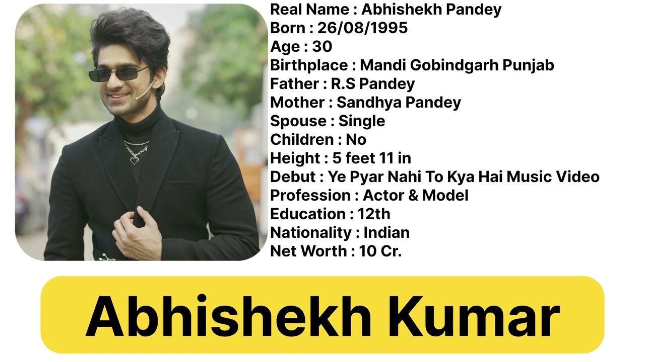#abhishekhkumar #abhishekkumar #aebyborntoshine #trending #biography #biggboss #biggboss19