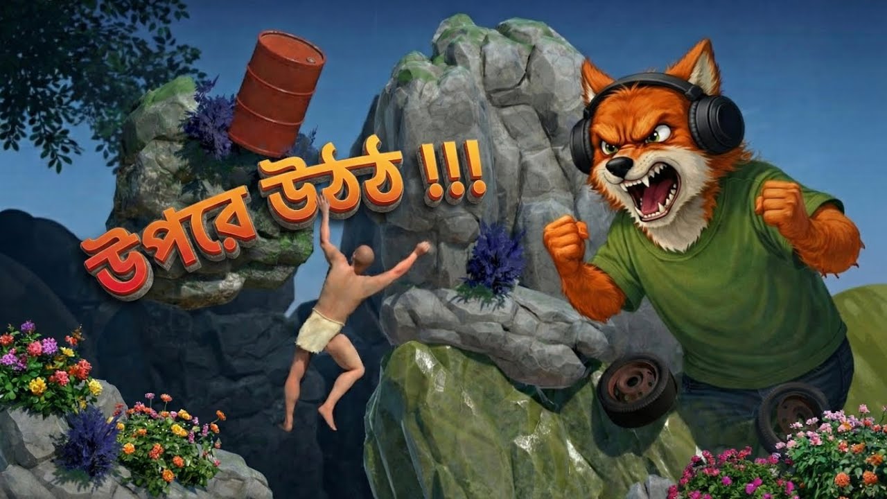 উপরে উঠঠঠ চান্দু 😤 !!! | A Difficult game about climbing | Mr FoX