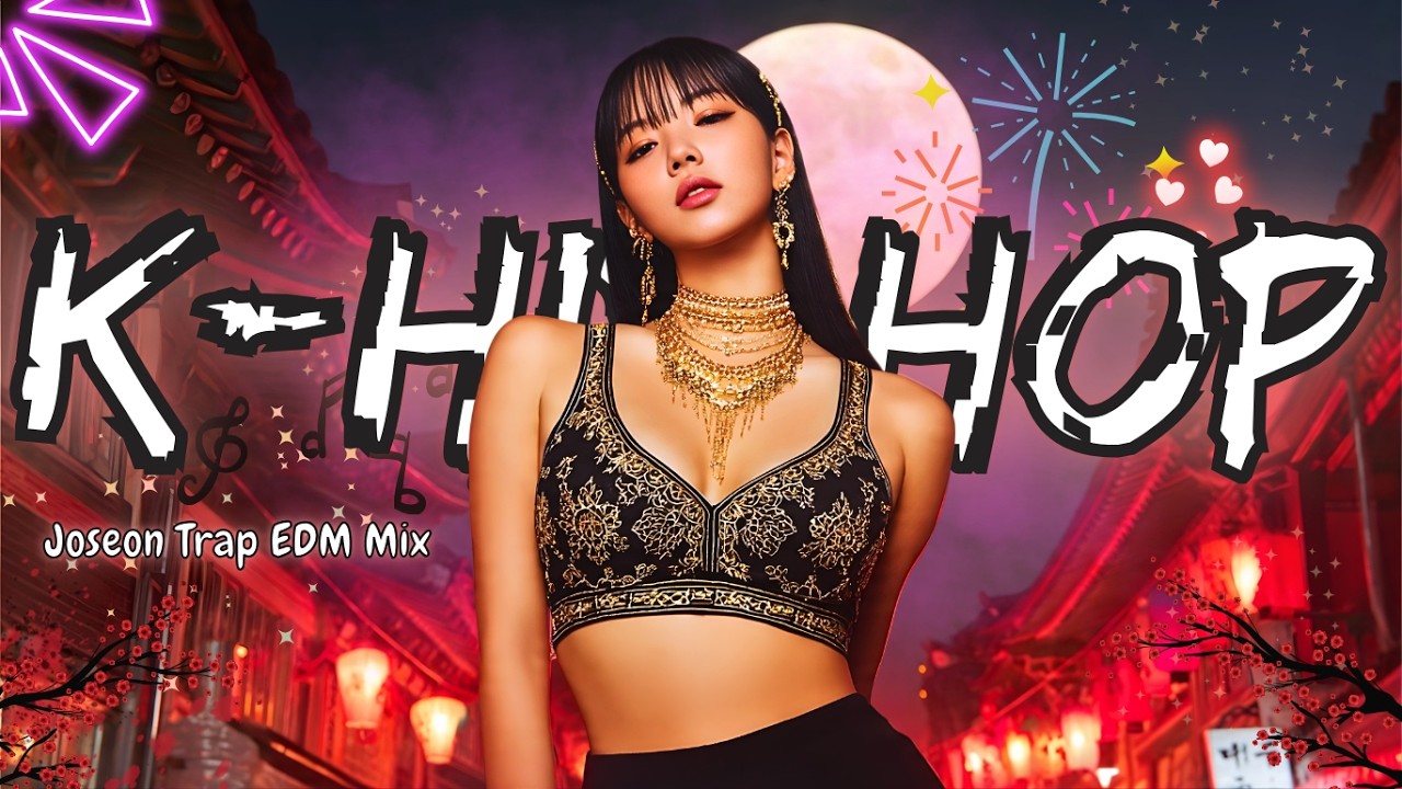 Neon Blade Flow | 네온빛 감성 + 강력한 트랩 바이브 | Joseon 808 HipHop × Trap × EDM