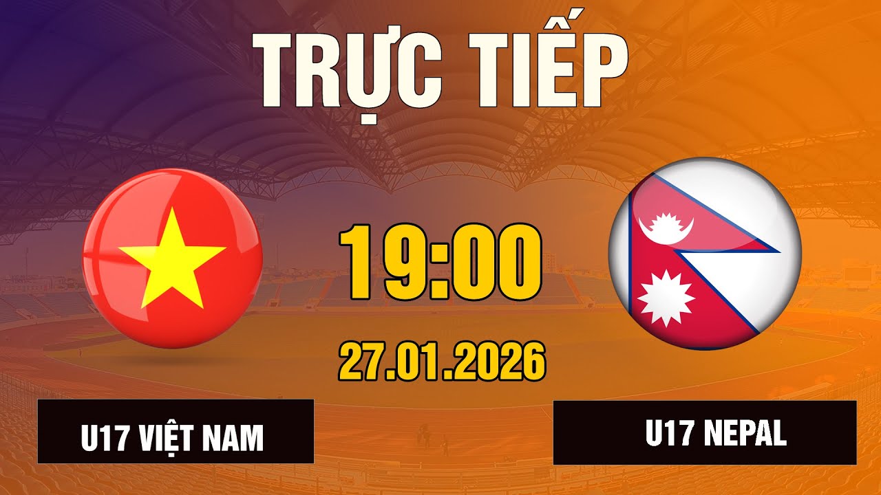 U17 Việt Nam vs U17 Nepal | Rồng Vàng Thét Ra Lửa